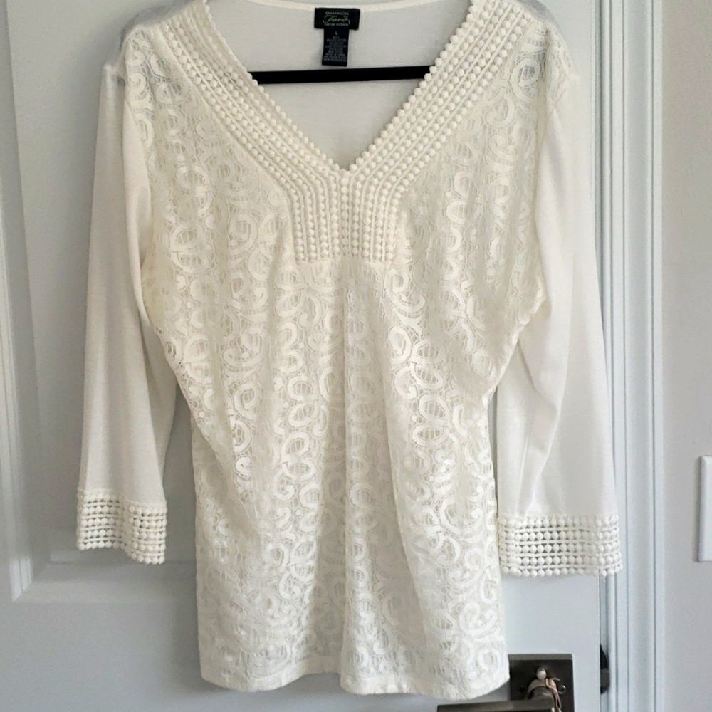 Bright Ivory Tunic